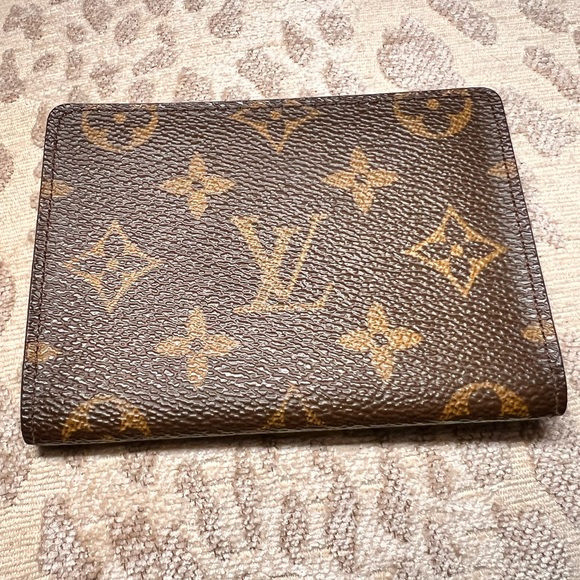 Sold! Louis Vuitton Monogram Porte 2 Cartes Vertical M60533 Pass Case CA1010 - Picture 2 of 10
